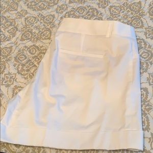 Express white shorts